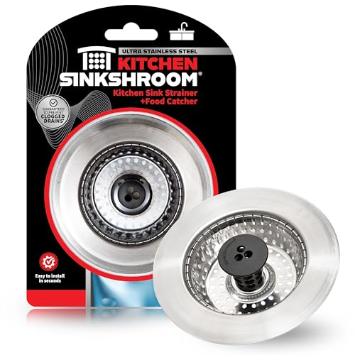 Kitchen SinkShroom Revolutionary Clog-Free Stainless Steel Sink - Image 2