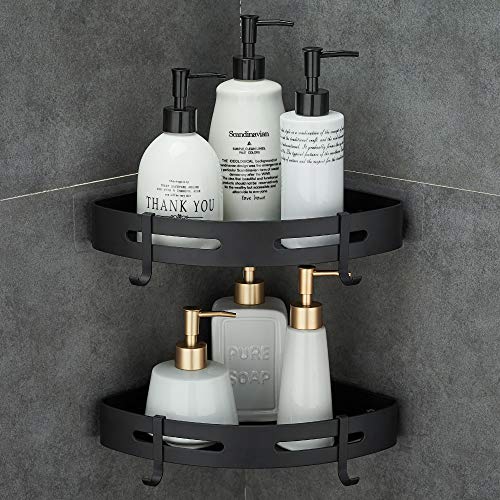 Adhesive Corner Shelf Bathroom Shower Caddy Organize | All Products - Image 2