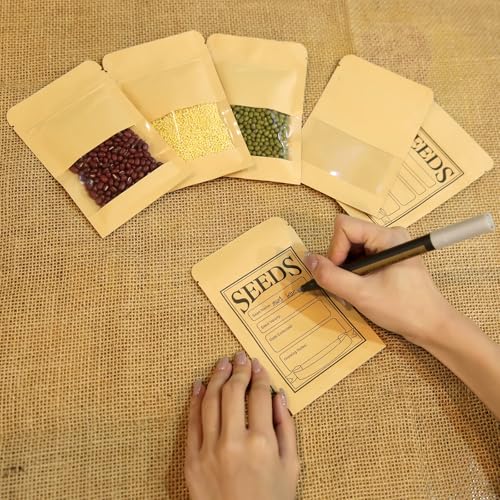 Seed Storage Organizer Box 60 Slots, with 20 Envelopes - Image 6