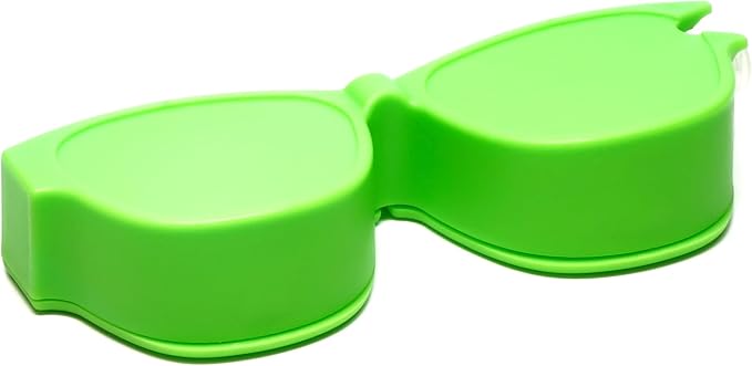 Calabria Kool Klean 4 Pack Eyeglasses Lens Cleaner Kit Green 15 ml Cleaning Spray, White Cleaning Cloth Eyewear Cleaning Kit
