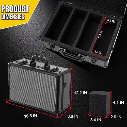 Graded Card Storage Box – Aluminum Alloy Trading Cards - Image 3