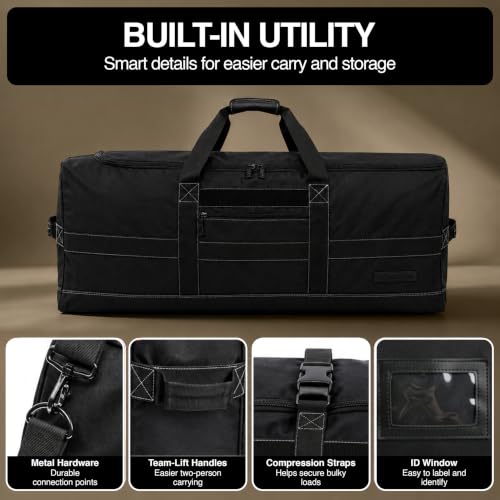 Tufformation 132L 36" Heavy Duty Extra Large Duffle - Image 6