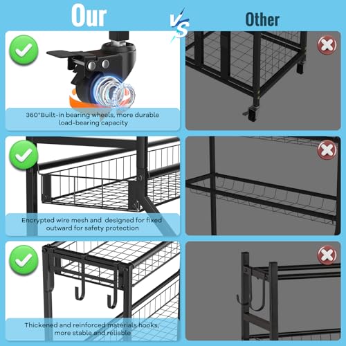 Sports Equipment Garage Organizer - Heavy Duty Garage - Image 5