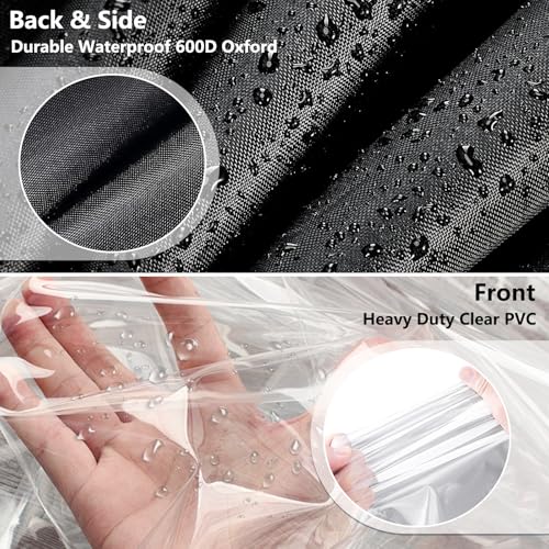 Waterproof Shelf Cover,Outdoor 600D Heavy Duty Dustproof - Image 5