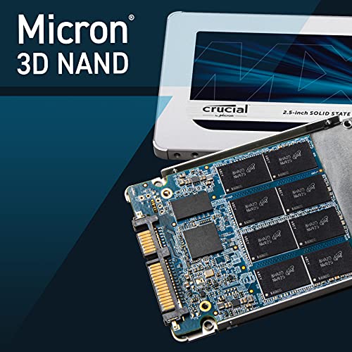 Crucial MX500 1TB 3D NAND SATA 2.5 Inch Internal SSD, up - Image 6