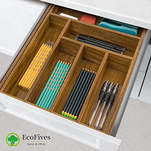 Luxury Acacia Kitchen Drawer Organizer - Silverware | All Products - Image 4