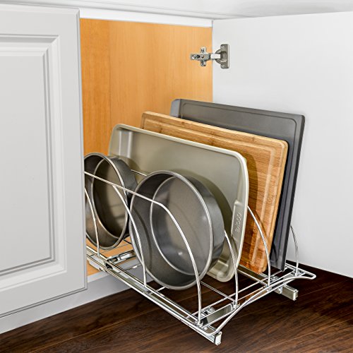 LYNK PROFESSIONAL® Pull Out Cookie Sheet Organizer for Cabinet – - Image 7