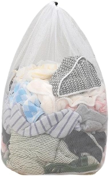Extra Large Washing Bags with Drawstring Closure Large Mesh Laundry Bag Machine Washable，24" x 36"