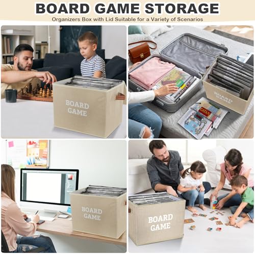Board Game Storage Kit Include Storage Basket and 10pcs - Image 8