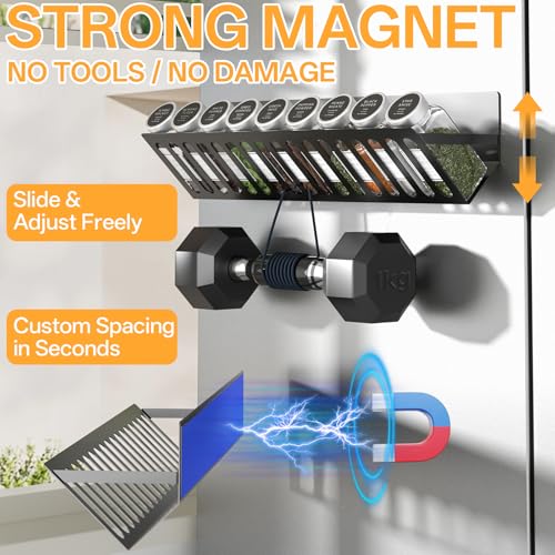 4 Pack Magnetic Extra Long Shelves for Washing | Home Organization - Image 4