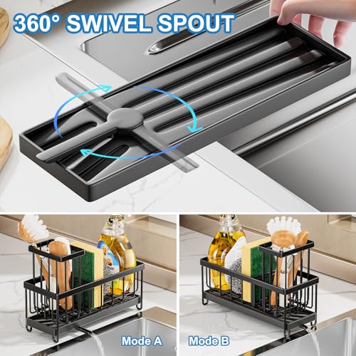 Sponge Holder for Kitchen Sink - Sink Organizer and Caddy - Image 3