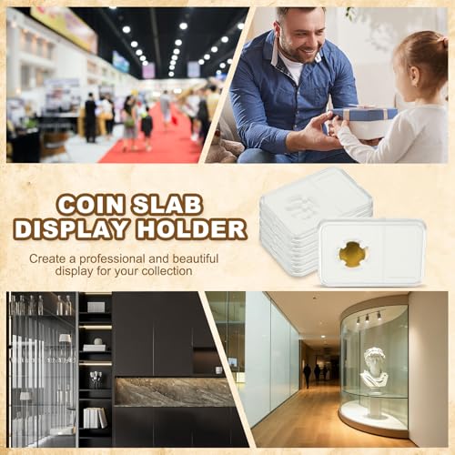 uxcell 10 Pack 18mm Coin Slab Display Holder, Clear | All Products - Image 7