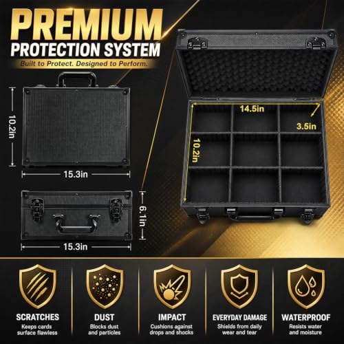 Trading Card Storage Box, Fully Customizable Card Organizer Case - Image 3