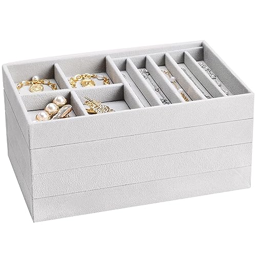 ProCase Stackable Jewelry Organizer Trays for Drawers - Image 5