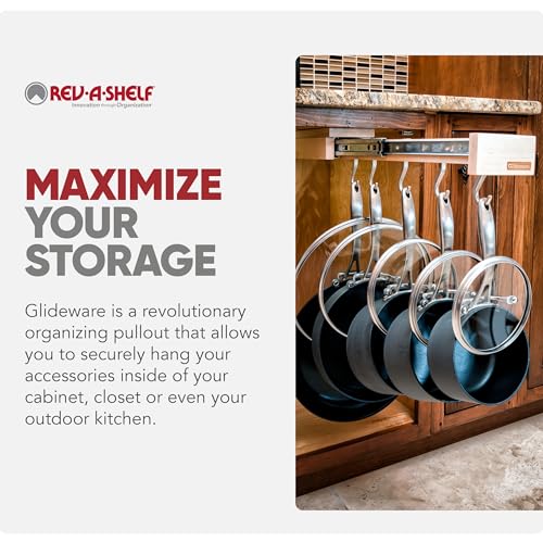 Rev-A-Shelf Pullout Kitchen Cabinet Pots and Pans Organizer - Image 6