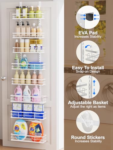 Delamu 9 Tier Over The Door Pantry Organizer, Pantry - Image 5