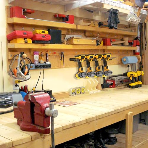 UNITEDPOWER Wall Mounted Power Tool Organizer Holder - Image 3