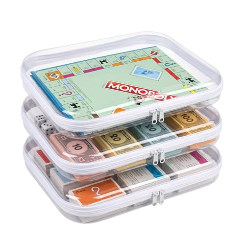 Klmnop 3 Pack Board Game Organizer and Storage Box, Extra - Image 2