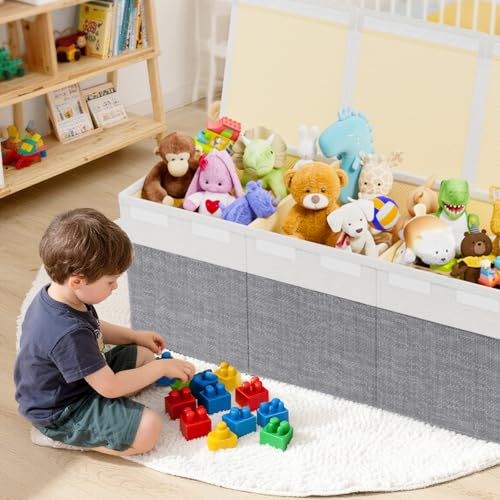 Dayacoco Extra Large Toy Box, Collapsible Toy Storage - Image 8