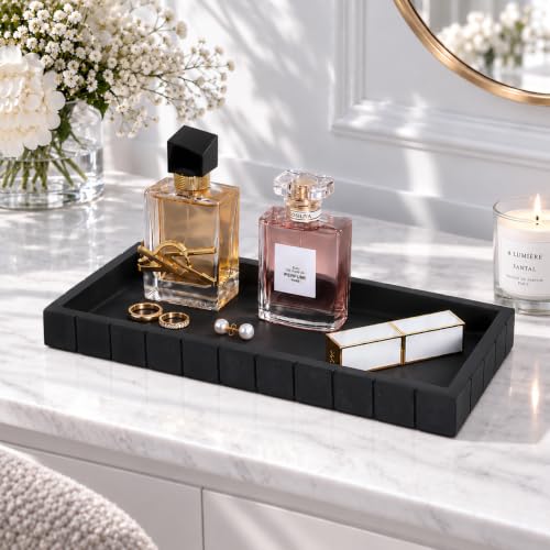 Decorative Bathroom Tray for Counter Stone Perfume Tray - Image 3