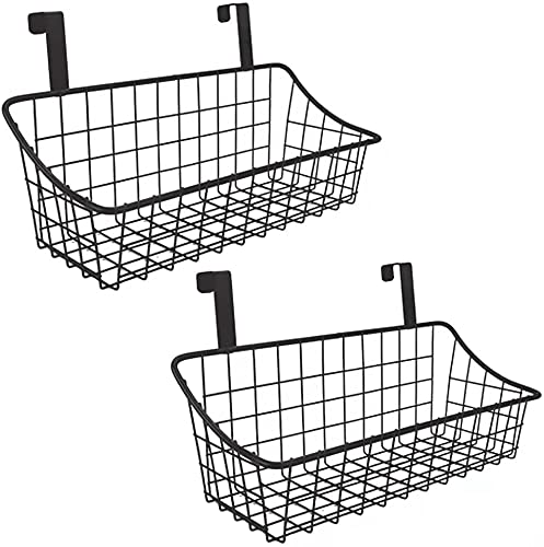 Wire Storage Basket No Drilling Wall Hanging Baskets | All Products - Image 1