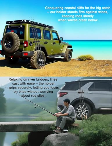 Magnetic Fishing Rod Holders,for Car&Garage Portable Holder - Image 5