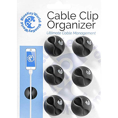 Cable Clips Management - Nightstand Accessories - Cord Organizer - Image 2