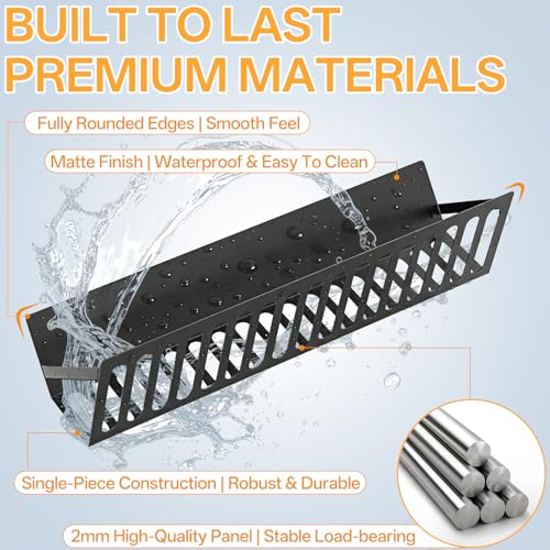 4 Pack Magnetic Extra Long Shelves for Washing | Home Organization - Image 6