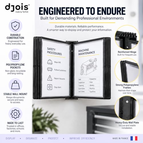 Tarifold Wall Mount Reference System, 10 Pockets - Image 5
