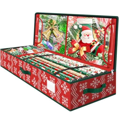 Wrapping Paper Organizer Storage for Christmas, Wave - Image 2