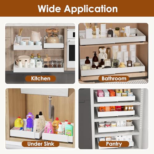 1 Pack Expandable Pull Out Cabinet Organizer 21" - Image 7
