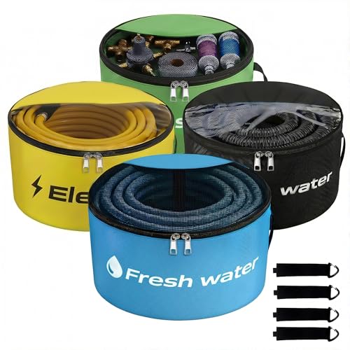 4 Pack RV Hose Storage with Zipper, Camper Hose Storage - Image 2