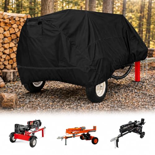 Log Splitter Cover 83" x 45" x 39" Waterproof Heavy Duty Outdoor - Image 2