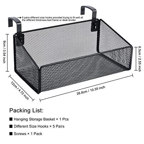 Bedside Shelf for Bed & Bunk Bed Storage Basket Office - Image 4