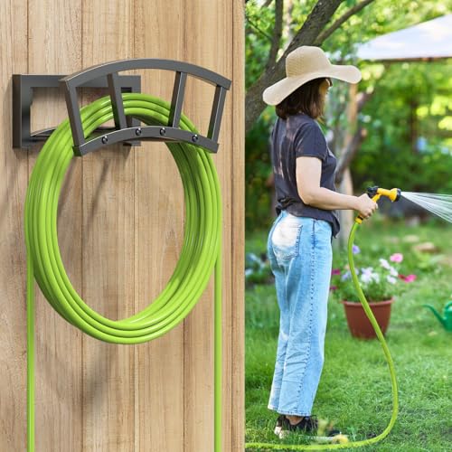 OLV Garden Hose Holder Wall Mounted, Outdoor Heavy Duty - Image 3