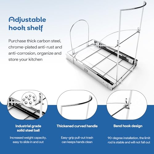 Pull Out Trash Can Under Cabinet & Under Sink, Heavy | All Products - Image 6