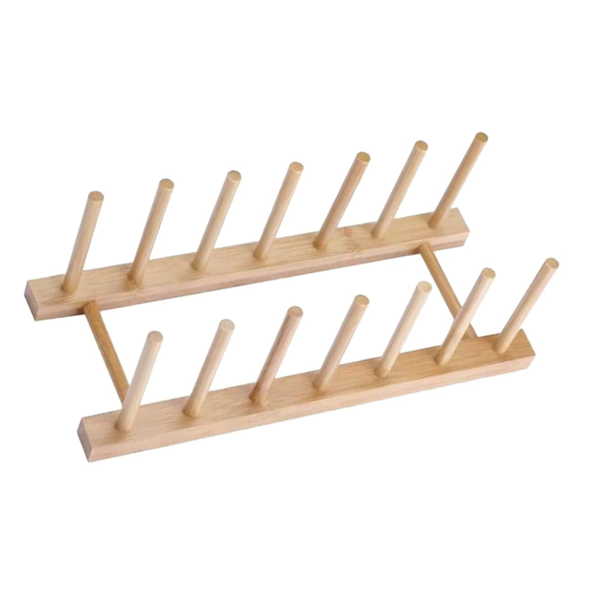 NUOBESTY Wooden Thread Holder Sewing Spool Storage Rack - Image 1
