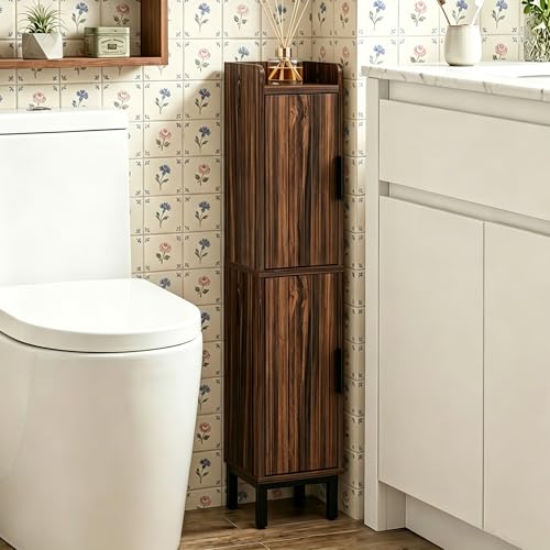 Fernitry Small Bathroom Storage Cabinet,Narrow Toilet - Image 4