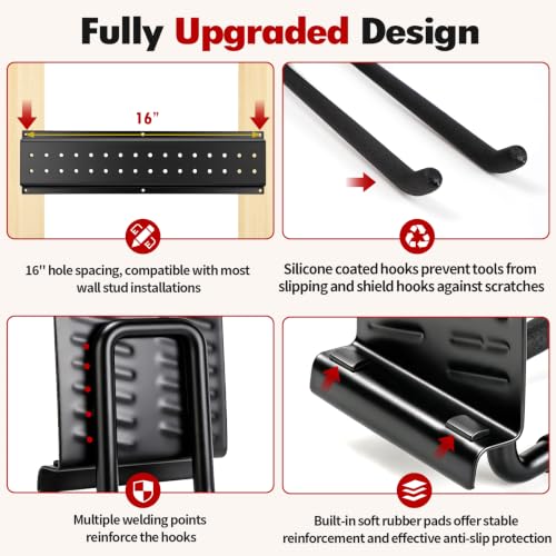 Garage Wall Organizer - 450 LBS Heavy Duty Garage Wall Organizer - Image 4