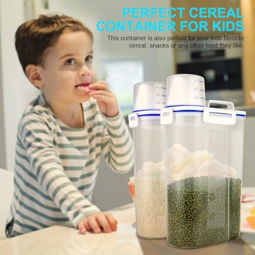 Uppetly Rice Airtight Dry Food Storage Containers, BPA Free - Image 6