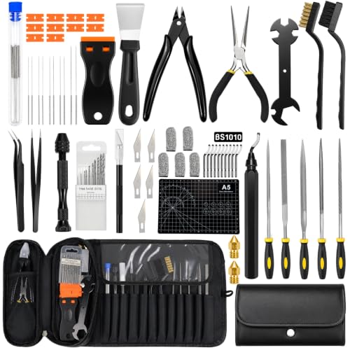 77 PCS 3D Printer Tool Kit with Storage Case,3D Printing - Image 2