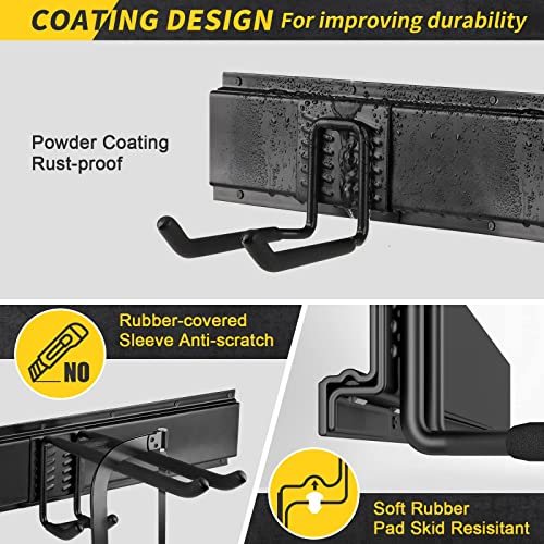 UUP 48" Garage Tool Organizer Wall Mount, 440lbs Garden Garage - Image 5
