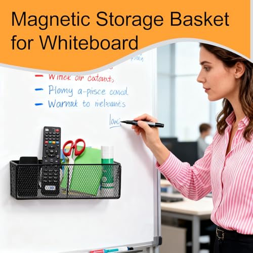 WUWEOT 2 Pack Magnetic Basket Fridge Side Organizers - Image 6