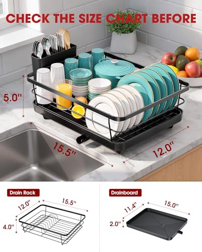 Sakugi Dish Drying Rack - Stainless Steel Dish Rack - Image 6