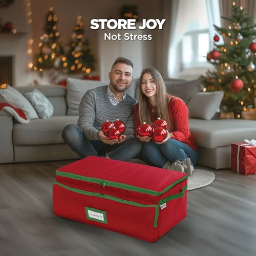 HOLDN’ STORAGE Premium Christmas Ornament Storage Box – - Image 4