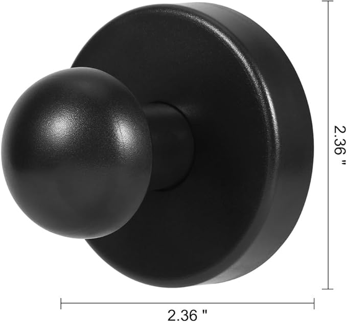 Picowe Suction Cup Hooks, Heavy Duty No Drill Holds Weight, Removable Adhesive Grips for Tile, Glass, Mirror, Shower - Perfect for Bathroom, Kitchen, Office Organization (4)