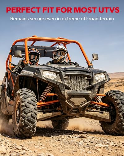 UTV Roll Cage Organizer, Upgrade Cargo Rear Storage Bag - Image 7