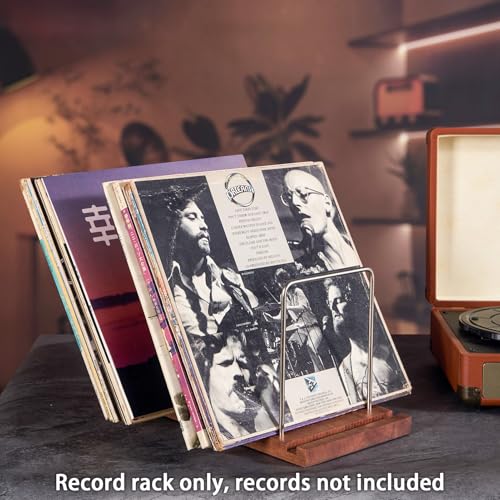 LiTY Solid Wood Vinyl Record Stand, Multi-Purpose Vinyl - Image 5