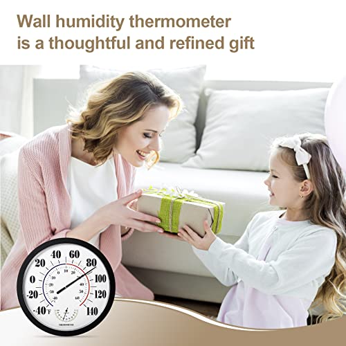 Indoor Outdoor Thermometer Wall Large Numbers Thermometer No - Image 6