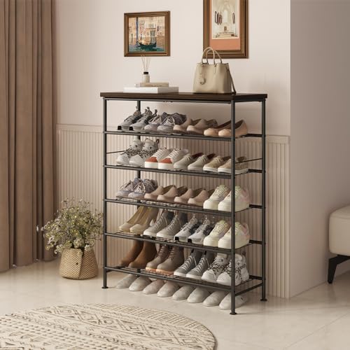 SUOERNUO 6 Tier Shoe Rack Organizer for Closet Shoe | All Products - Image 3